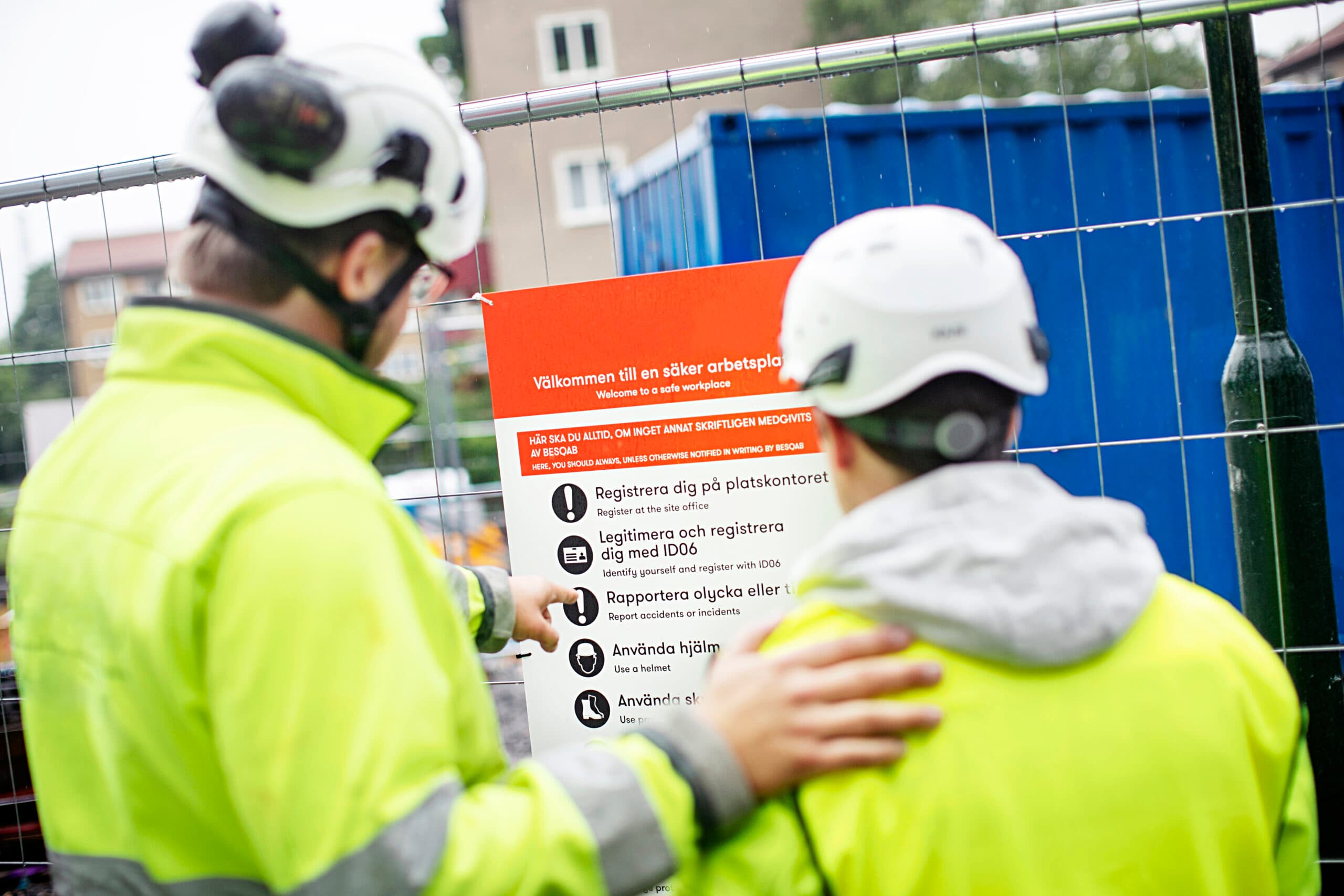 Färre arbetsolyckor i byggbranschen 2025